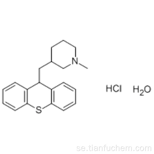 1-metyl-3- (9H-tioxanten-9-ylmetyl) piperidin CAS 7081-40-5